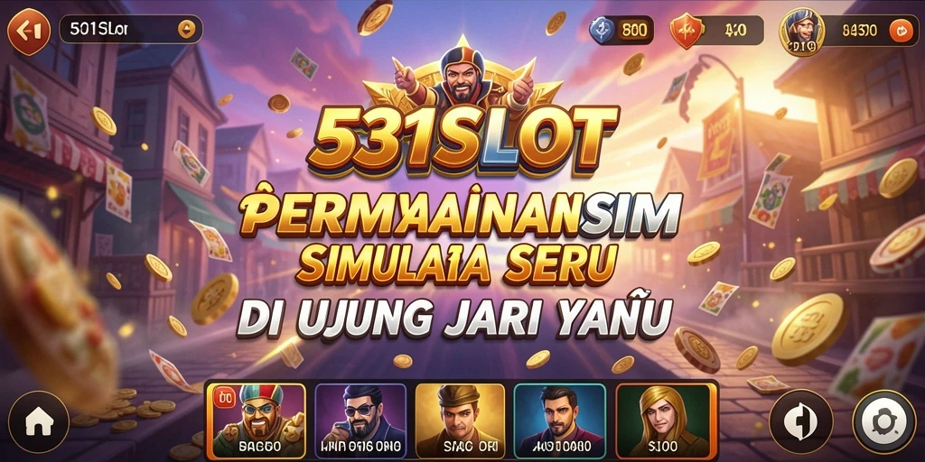 Tampilan menawan dari gameplay 531SLOT yang menghadirkan mesin slot realistis.