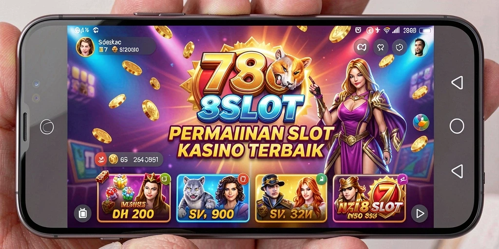 Tampilan permainan 738SLOT yang mengasyikkan dan penuh warna.