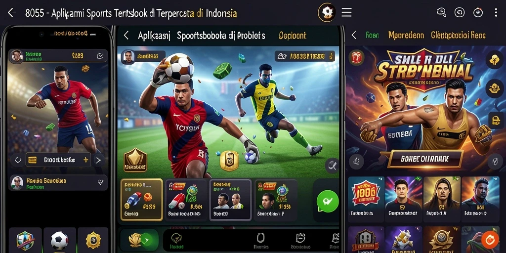 Tampilan gameplay menarik dari aplikasi Sportsbook 8055.