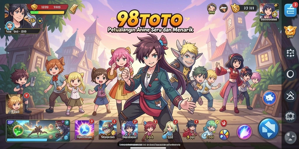 Gameplay seru dengan karakter Anime yang menarik.