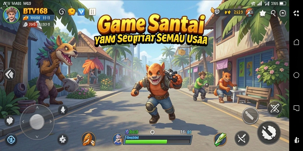 Tampilan gameplay menarik dan menyenangkan dari BTV168.