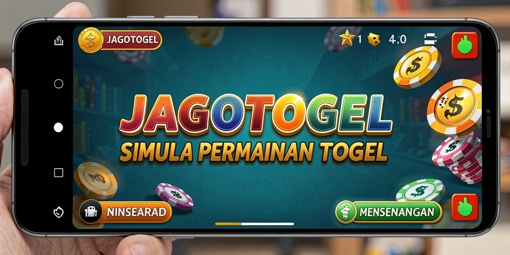 Tampilan utama gameplay JAGOTOGEL yang menarik dan interaktif.