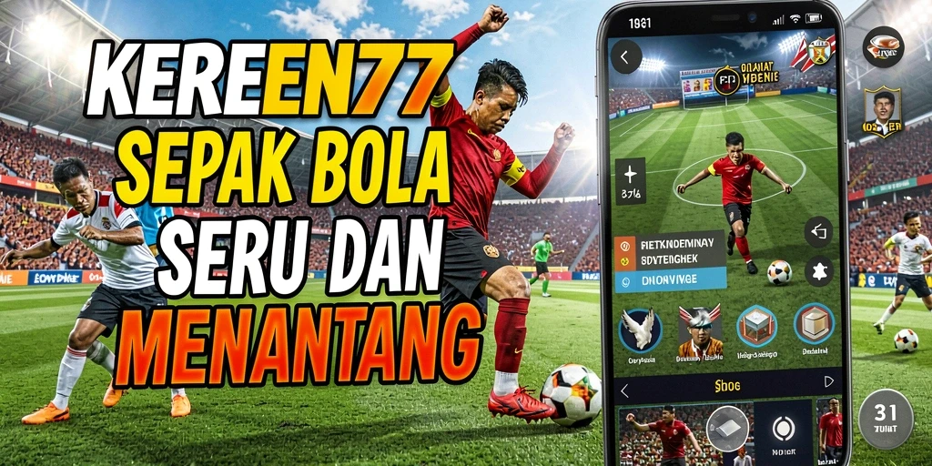Gameplay KEREN77 yang memukau dan seru saat bermain sepak bola.