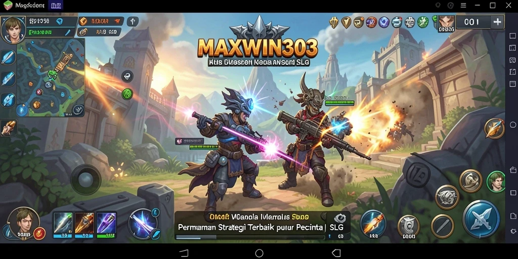 Tampilan gameplay strategis yang menawan dari MAXWIN303.
