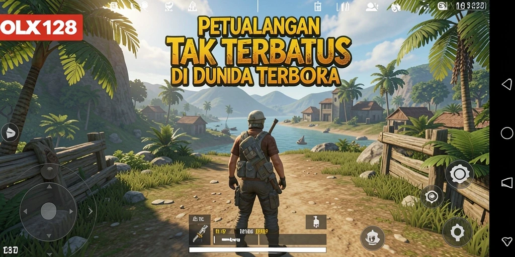 Tampilan gameplay OLX128 yang menakjubkan dalam dunia Open World.