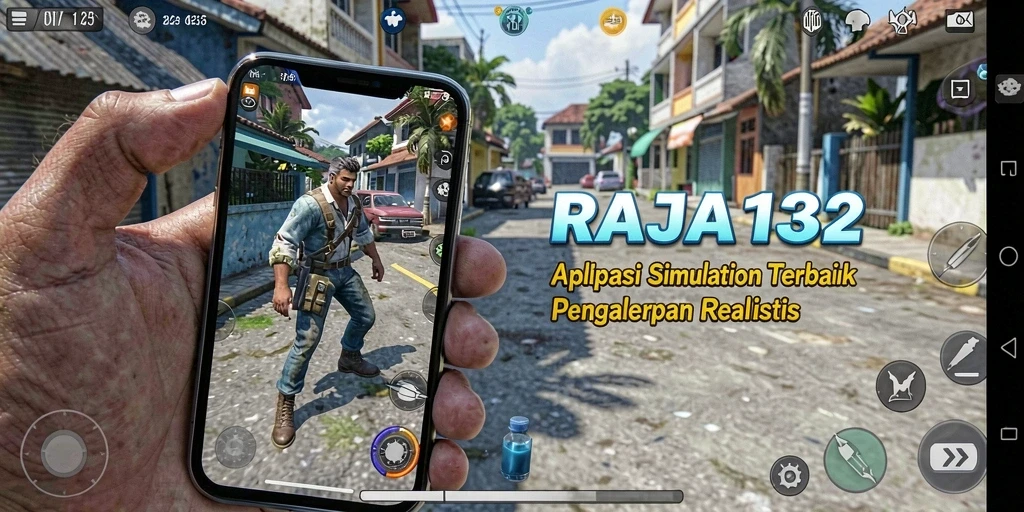 Tampilan utama gameplay RAJA132 dengan pengalaman simulation yang mendalam.
