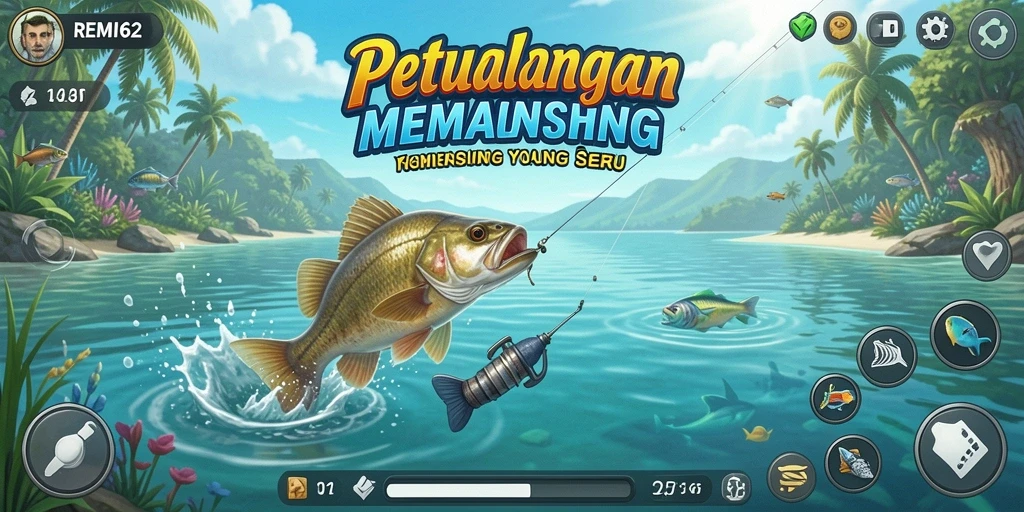 Tangkapan ikan yang luar biasa dalam gameplay REMI62.