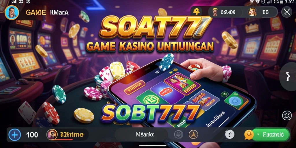 Tampilan menarik permainan Kasino di SOBAT777.
